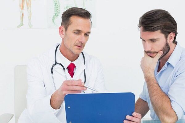 Naar een arts gaan voor ernstige prostatitis