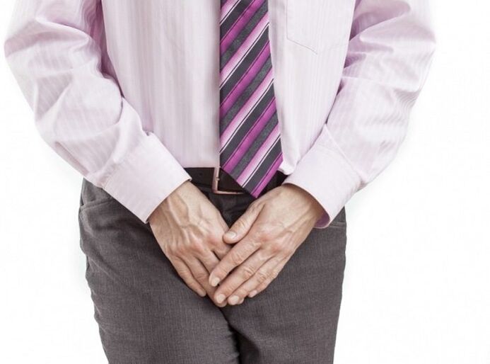 pijn in de lies met prostatitis